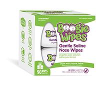 Boogie Wipes Saline Nose Wipe Unscented 90 Count