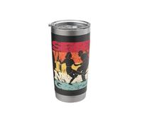 Boogie Woogie Dance Swing 60s Retro Dancecouple Stainless Steel Insulated Tumbler