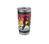 Boogie Woogie Dance Swing 60s Retro Dancecouple Stainless Steel Insulated Tumbler