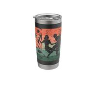 Boogie Woogie Dance Swing 60s Retro Dancecouple Stainless Steel Insulated Tumbler