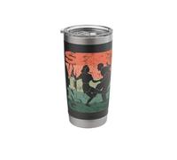 Boogie Woogie Dance Swing 60s Retro Dancecouple Stainless Steel Insulated Tumbler