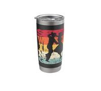 Boogie Woogie Dance Swing 60s Retro Dancecouple Stainless Steel Insulated Tumbler