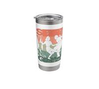 Boogie Woogie Dance Swing 60s Retro Dancecouple Stainless Steel Insulated Tumbler