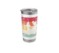 Boogie Woogie Dance Swing 60s Retro Dancecouple Stainless Steel Insulated Tumbler