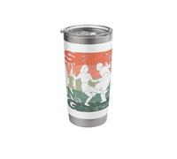 Boogie Woogie Dance Swing 60s Retro Dancecouple Stainless Steel Insulated Tumbler