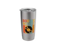 Boogie Woogie Vibes with Retro Record Design Stainless Steel Insulated Tumbler
