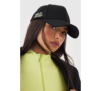 Boohoo Dsgn Studio Run Club Embroidered Cap In Black black One Size
