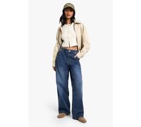 Boohoo Petite Dsgn Studio Basic Boyfriend Jean In Acid Wash Dark Blue acid wash dark blue 8/28L