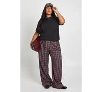 Boohoo Plus Button Detail Crew Neck In Charcoal charcoal 16