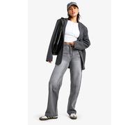 Boohoo Tall Basic Straight Leg Jean In Light Grey light grey 10/34L