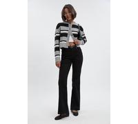 Boohoo Tall Comfort Stretch Low Waist Bootcut Jean In Black black 16/34L