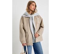 Boohoo Triangle Scarf In Light Grey light grey One Size