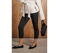 Boohoo Wide Fit Faux Suede Square Toe Mary Jane Ballets In Black black