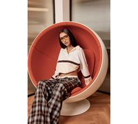 boohoo Women's Contrast Collared Detail Rugby Top in White | Size: 14