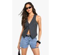 boohoo Women's Mid Blue Denim Shorts | Size: 10