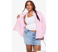 boohoo Women's Plus 2 Pack Basic Wide Strap Vest in Black | Size: 20