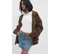 Boohoo Y2K Denim Mini Skirt In Vintage Wash vintage wash 10