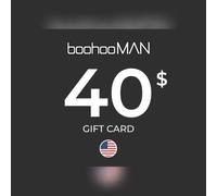 BoohooMAN Gift Card 40 USD Key - UNITED STATES