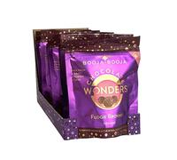 Booja - Booja, Fudgie Brownie Vegan Chocolate Wonders | Bite-sized Bubbles of Chocolate Bliss, 8 x 65g