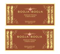 Booja - Booja - Hazelnut Crunch 10 Chocolate Truffle Logs 115g - Pack of 2