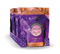 Booja - Booja, Hazelnut Crunch Vegan Chocolate Wonders | Bite-sized Bubbles of Chocolate Bliss, 8 x 65g