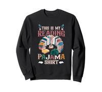 Book And Pajama This Is My Reading Pajama Bedtime Reading Sweatshirt