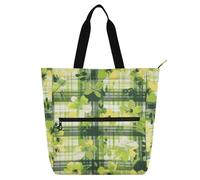 Book Bag Art Tote Bag for Kids Boys Girls, Art Lightweight Child Book Tote Resuable Grocery Bag Handbag for College Shopping Beach Rainbow