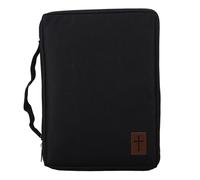 Book & Bible Cover Canvas Cross Patch X-Large - Protect Your Bible in a Sturdy and Stylish Way, Created to Withstand Daily Wear and Tear