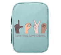 Book & Bible Cover Love God Love Others Medium - Protect Your Bible in a Sturdy and Stylish Way, Created to Withstand Daily Wear and Tear