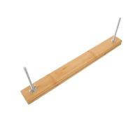 Book Binding Press Clamp Board with Two Screws | Adjustable Screw Press with Strong Wooden Boards, Stainless Steel Metal Screws, for Documents and Paper Stacks