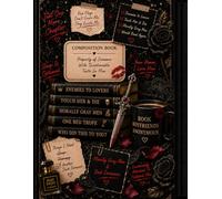 Book Boyfriends Anonymous: A Dark Romance Composition Notebook: Aesthetic Wide Ruled Journal for Notes, Writing, School & Daily Thoughts: For Readers ... to Lovers, One Bed Tropes & Book Boyfriends