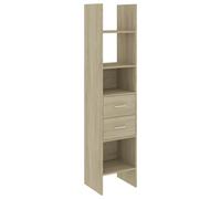 Book Cabinet 40x35x180 cm Chipboard Standing Shelf Rack Multi Colors vidaXL