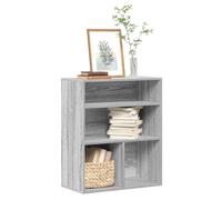vidaXL Book Cabinet Grey Sonoma 60x30x71.5 cm Engineered Wood storage cabinet