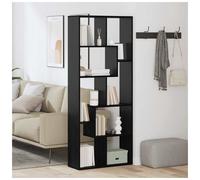 Room Divider Bookcase Storage Shelf Book Rack Bookshelf Engineered Wood vidaXL