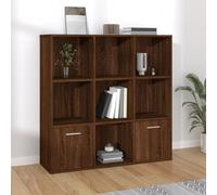 Book Cabinet Bookcase Shelving Display Unit with Doors Standing Storage Rack