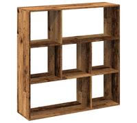 Book Cabinet Bookcase Storage Shelf Bookshelf Book Rack Engineered Wood vidaXL