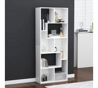Book Cabinet Bookshelf Bookcase Storage Rack Book Stand Engineered Wood VidaXL