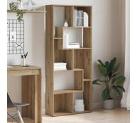 Book Cabinet Bookshelf Bookcase Storage Rack Book Stand Engineered Wood vidaXL