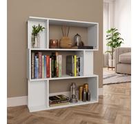 Book Cabinet Bookshelf Bookcase Storage Rack Book Stand Engineered Wood VidaXL