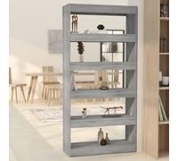 Book Cabinet Bookshelf Bookcase Storage Rack Book Stand Engineered Wood VidaXL