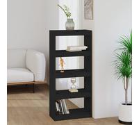 Book Cabinet Bookshelf Bookcase Storage Rack Book Stand Solid Pinewood VidaXL