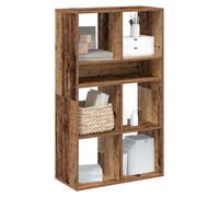 vidaXL Book Cabinet Old Wood 66x31x112 cm Engineered Wood storage cabinet