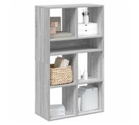 Book Cabinet Highboard Book Rack Display Storage Shelf Engineered Wood vidaXL
