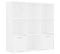Book Cabinet Highboard Book Rack Display Storage Shelf Engineered wood vidaXL