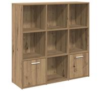 Book Cabinet Highboard Book Rack Display Storage Shelf Engineered wood vidaXL
