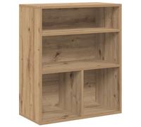 Book Cabinet Highboard Book Rack Display Storage Shelf Engineered Wood vidaXL