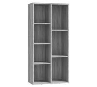 Book Cabinet Highboard Book Rack Display Storage Shelf Engineered wood vidaXL