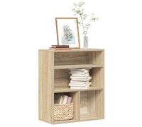 Book Cabinet Highboard Book Rack Display Storage Shelf Engineered Wood vidaXL