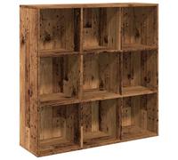 Vidaxl Book Cabinet Smoked Oak 98X29X97.5 Cm Book Cabinets
