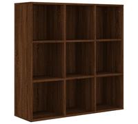 Book Cabinet Highboard Storage Book Rack Bookshelf Engineered Wood vidaXL